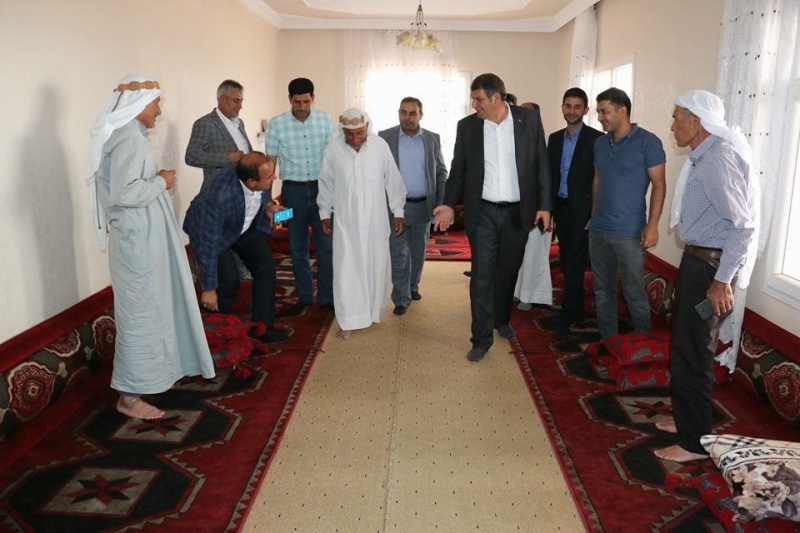 İbrahim Ayhan , Kırsal Mahalleleri Ziyaret Etti