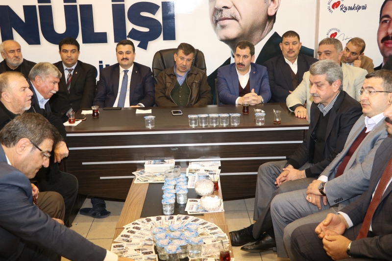 İl Başkanı Yıldız'dan Baydilli'nin Seçim Bürosuna Ziyaret