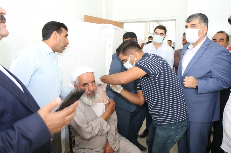 İl Sağlık Müdürlüğünden aşı çalışmalarına tüm hızıyla devam ediyor.