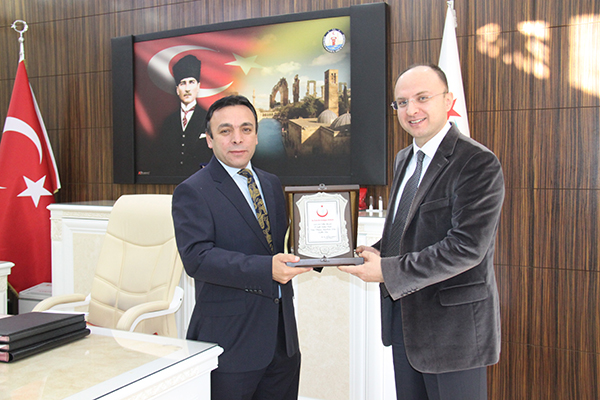 İl Sağlık Müdürlüğünde Devir Teslim Töreni Gerçekleştirildi.