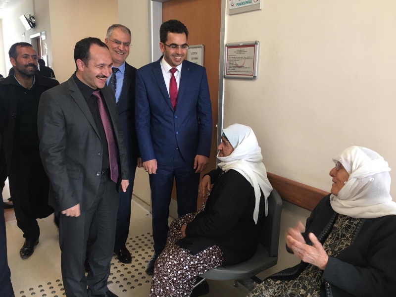 İl Sağlık Müdürü Doç. Dr. M. Emre ERKUŞ Hilvan Devlet Hastanesinde incelemelerde bulundu.