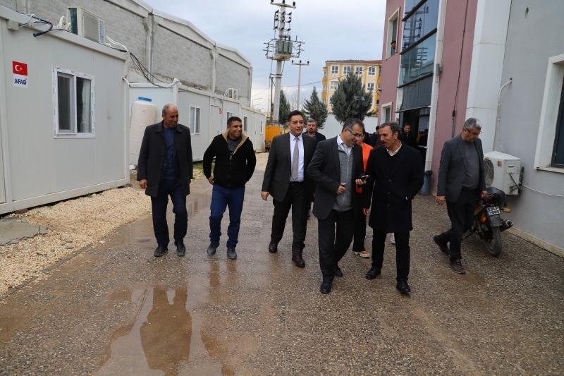 İl Sağlık Müdürü Solmaz Harran da sağlık çalışanları ile bir araya geldi.