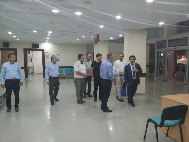 İl Sağlık Müdürümüz İftar sonrası ziyaretleri.