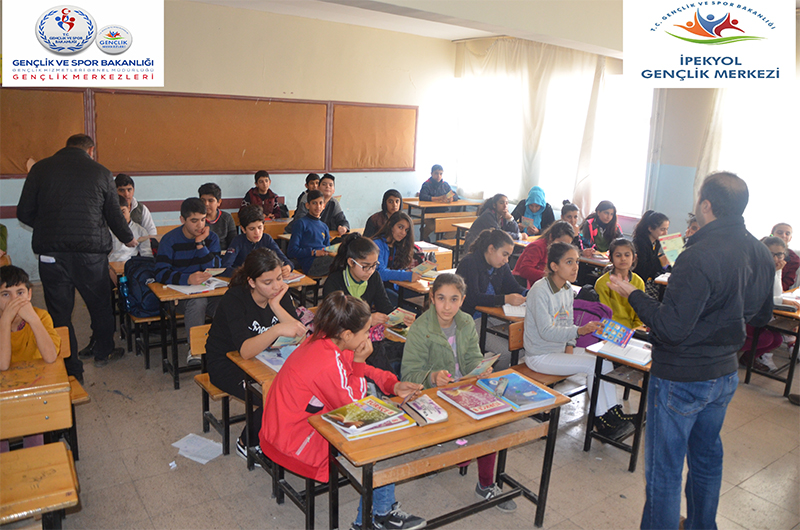 İpekyol Gençlik Merkezi Okul Tanıtımları Devam Ediyor