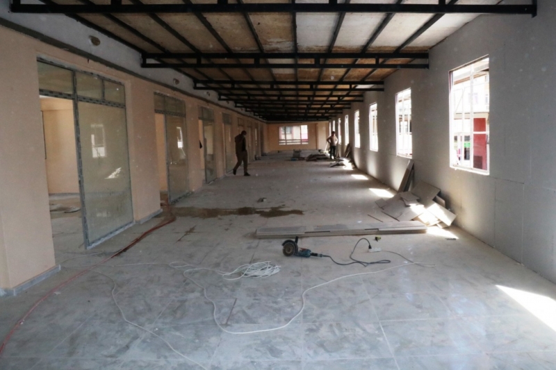 İş merkezi kadınlar için aktivite merkezine dönüştürülüyor