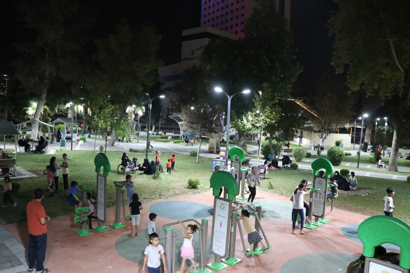 IŞIL IŞIL PARKLAR AİLELERİN UĞRAK NOKTASI