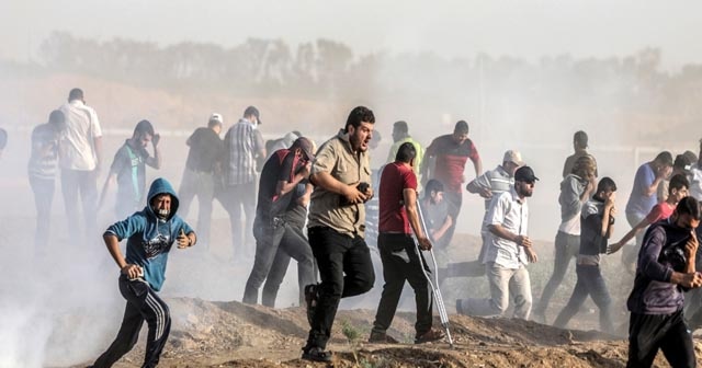 İsrail askeri yine saldırdı