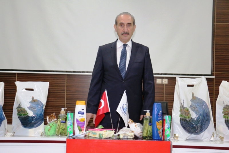 İstanbul’dan Akçakale’deki çocuklara temizlik seti desteği