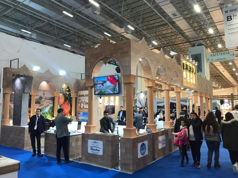 İZMİR FUARINDA HALİLİYE VE GÖBEKLİTEPE’YE YOĞUN İLGİ