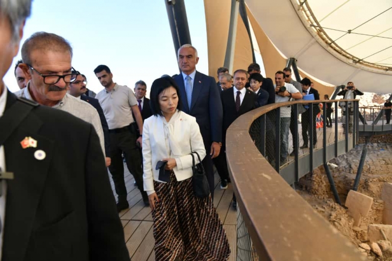 Japonya Prensesi Akiko Mikasa Şanlıurfa’da