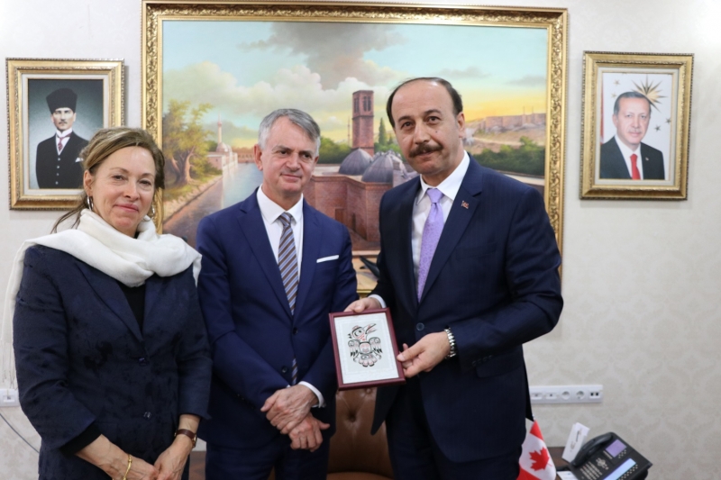 Kanada Ankara Büyükelçisi Şanlıurfa'da