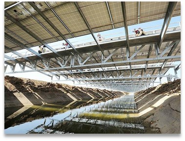 KANAL ÜSTÜ GÜNEŞ ENERJİSİ PROJESİ 1 AYA KADAR BİTİYOR