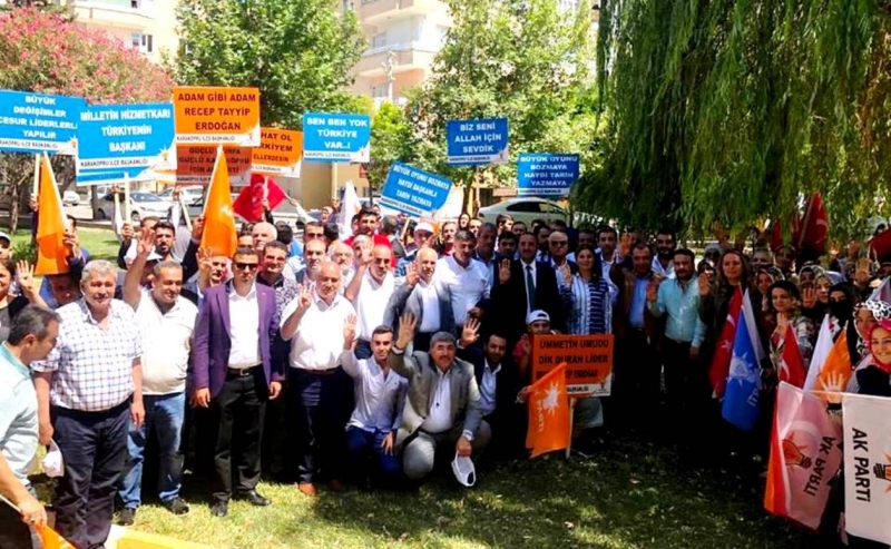 Karaköprü AK teşkilat AK Vekil Cevheri ile