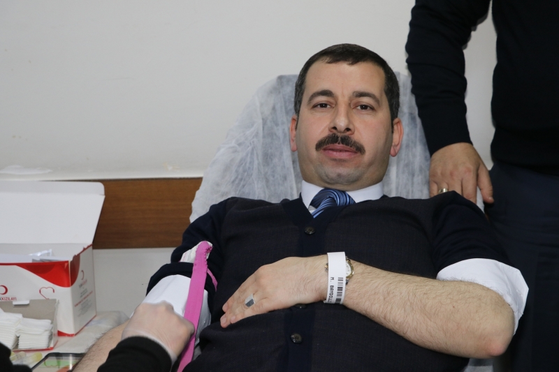 Karaköprü Belediyesin'den Kan Bağışına Destek