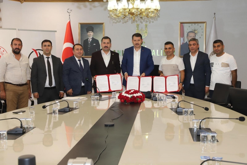 KARAKÖPRÜ BELEDİYESİNİN KURDUĞU FABRİKADA 225 KİŞİ İSTİHDAM EDİLECEK