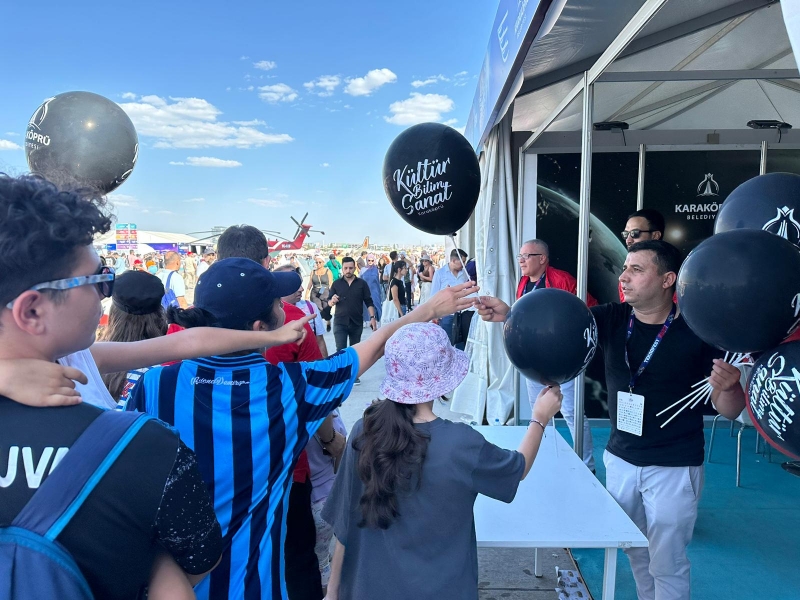 KARAKÖPRÜ BELEDİYESİ TEKNOFEST'TE YERİNİ ALDI