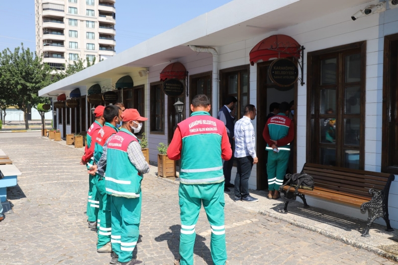 KARAKÖPRÜ BELEDİYESİ PERSONELİ COVİD-19 AŞISI OLDU