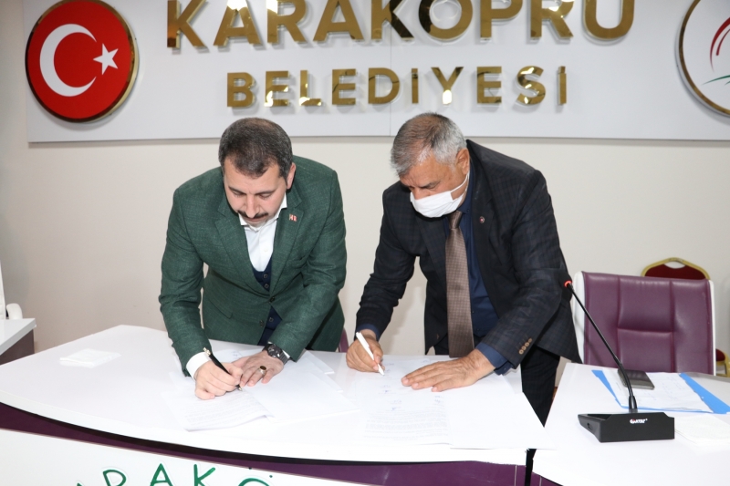 KARAKÖPRÜ BELEDİYESİ'NDEN TOPLU İŞ SÖZLEŞMESİ