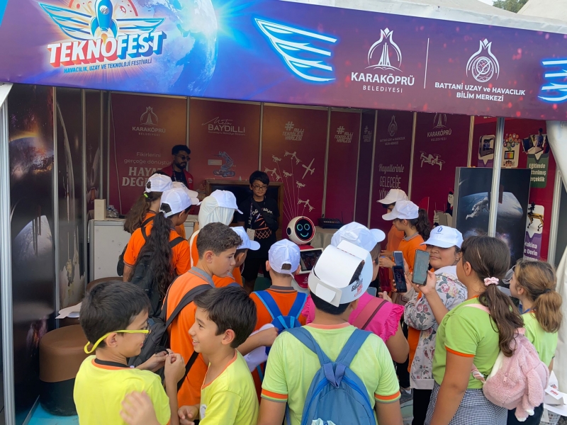KARAKÖPRÜ BELEDİYESİ TEKNOFEST İZMİR’DE YERİNİ ALDI