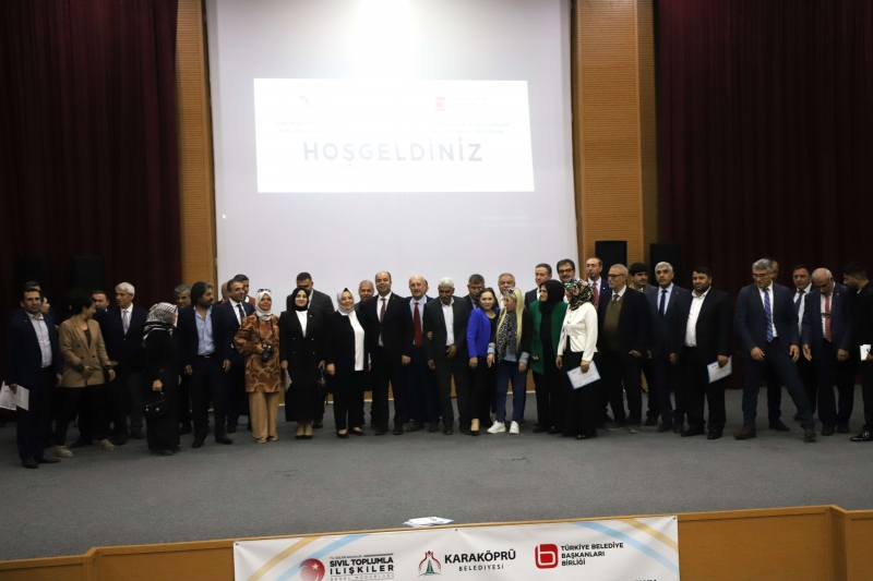 KARAKÖPRÜ BELEDİYESİ, TÜRKİYE BELEDİYE BAŞKANLARI BİRLİĞİ PROGRAMINA EV SAHİPLİĞİ YAPTI