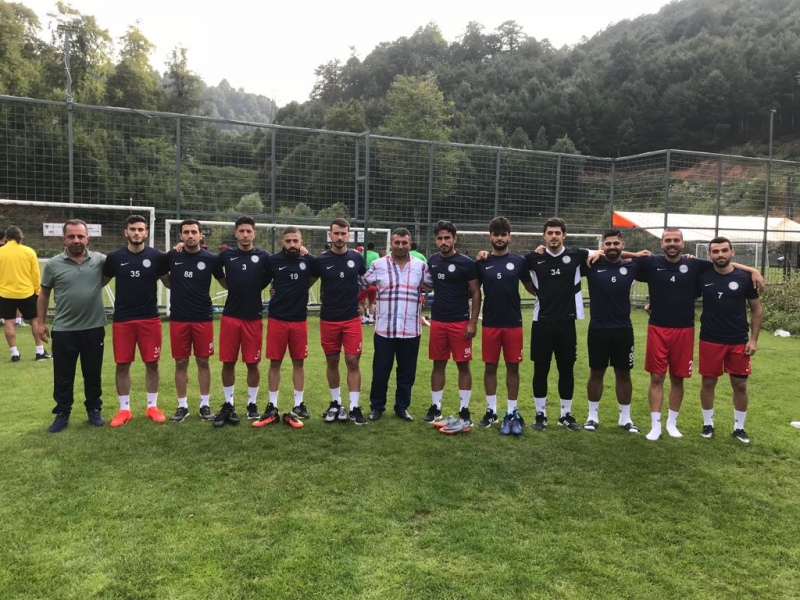 Karaköprü Belediyespor da birinci etap kampı başladı