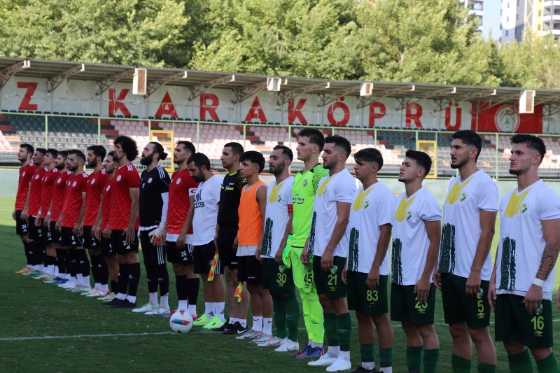 KARAKÖPRÜ BELEDİYESPOR'DAN SEZON ÖNCESİ SON PROVA