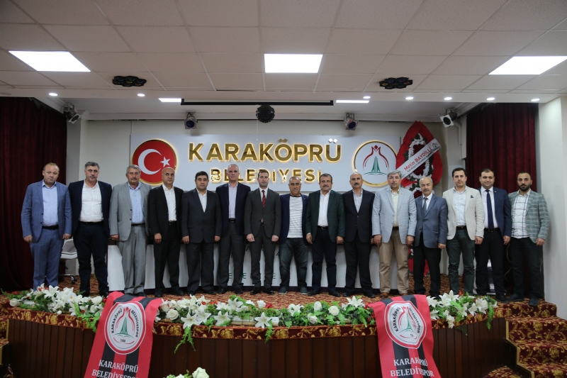 Karaköprü Belediyespor'da Görev Dağılımı Yapıldı