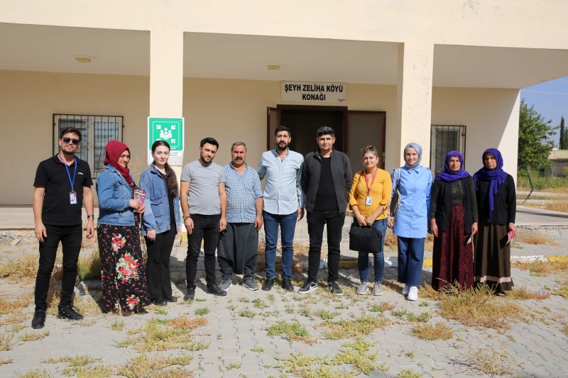 KARAKÖPRÜ KIRSALINDA ÇOCUKLARA GERİ DÖNÜŞÜM VE HİJYEN BİLİNCİ ANLATILIYOR