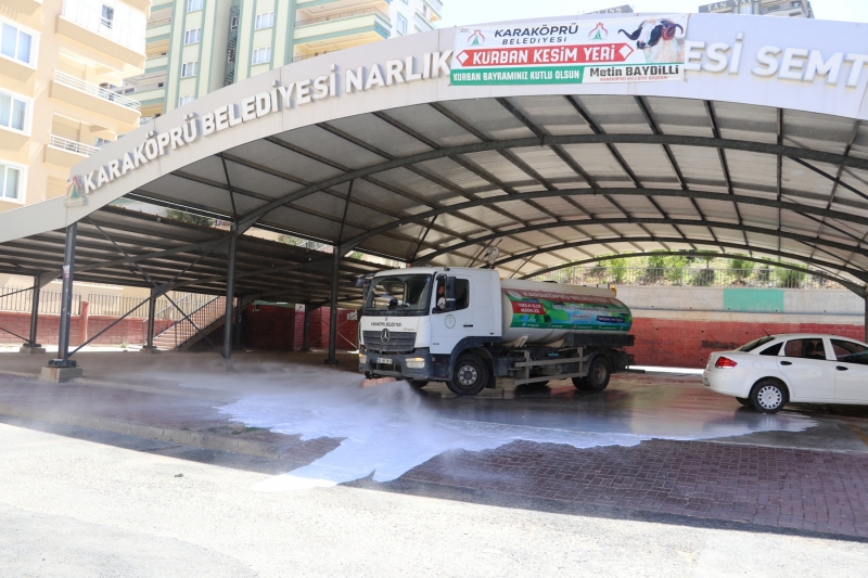 Karaköprü Kurban Bayramına Hazırlanıyor