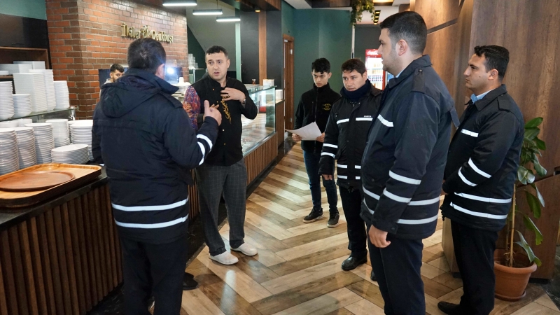 KARAKÖPRÜ ZABITADAN FİYAT VE HİJYEN DENETİMİ