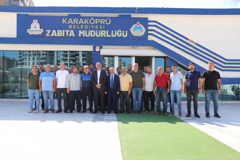 KARAKÖPRÜ ZABITADAN OKUL KANTİNCİLERİYLE TOPLANTI