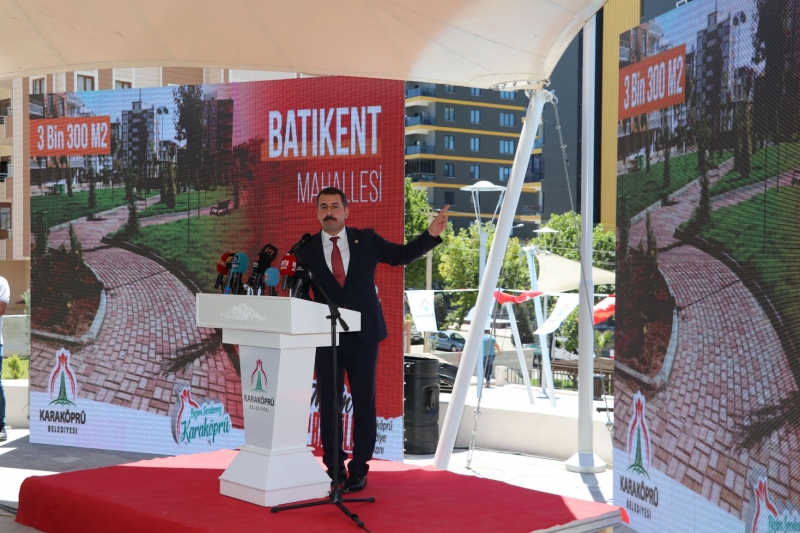 KARAKÖPRÜ'DE 26 YENİ HİZMET İÇİN TOPLU AÇILIŞ TÖRENİ YAPILDI