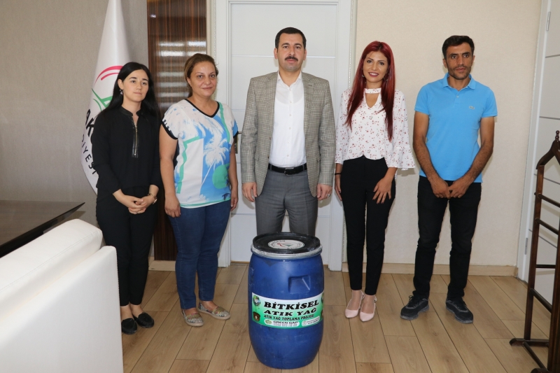 Karaköprü'de Atık Yağlar Ekonomiye Kazandırılıyor