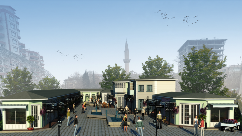 Karaköprü'de Çarşı Kuruluyor