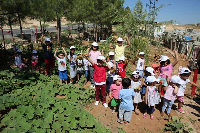 Karaköprü'de Çocuklara Doğa Sevgisi Ve Hijyen Eğitimi Verildi