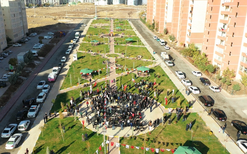 ​KARAKÖPRÜ'DE EYÜP CENAP GÜLPINAR PARKI HİZMETE AÇILDI