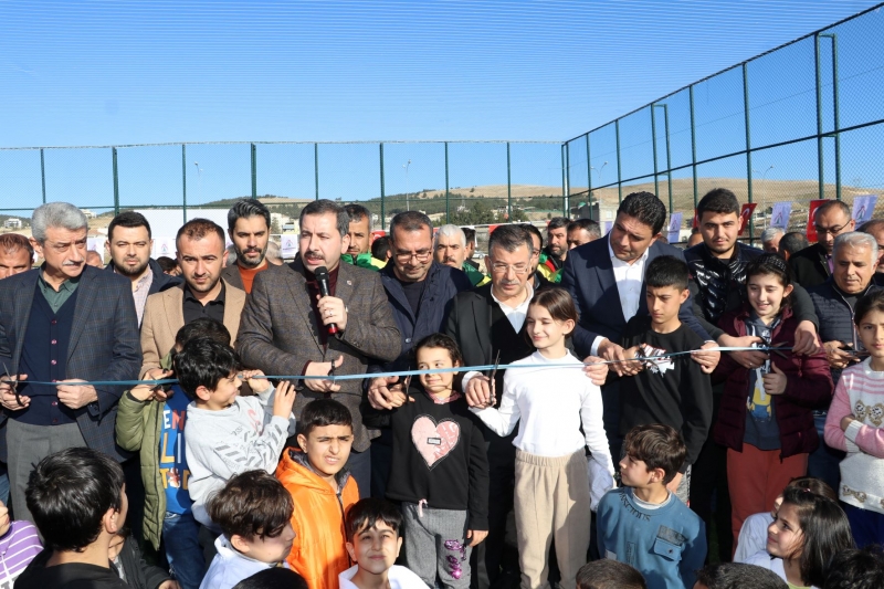 KARAKÖPRÜ'DE GENÇLER İÇİN BİR YATIRIM DAHA HİZMETE AÇILDI