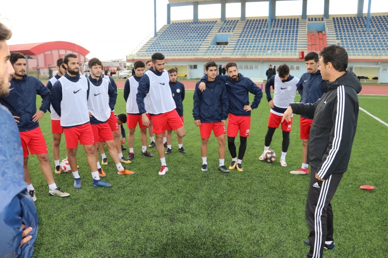 Karaköprü'de Hüseyin Dağ İlk Antrenmanına Çıktı