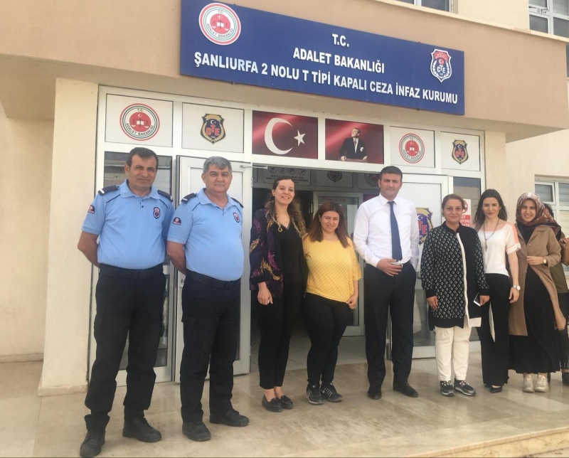 Karaköprü'de Kadın Mahkumlara Sağlık Eğitimi Verildi