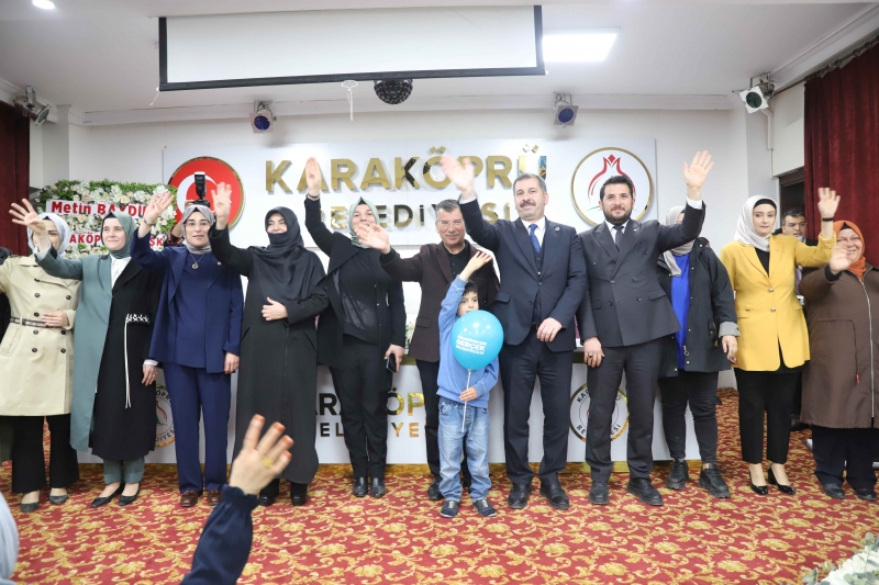 KARAKÖPRÜ'DE KADINLARDAN BAŞKAN BAYDİLLİ'YE TAM DESTEK