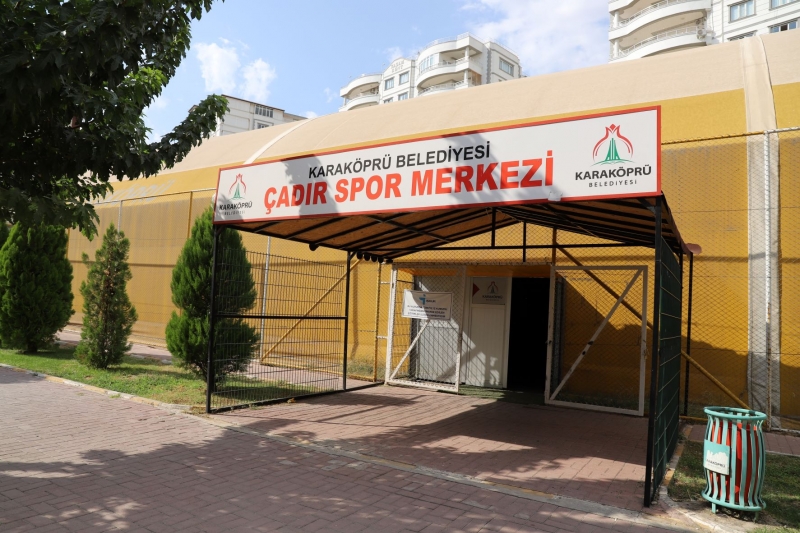 KARAKÖPRÜ’DE KADINLAR İÇİN SPOR SALONU HİZMETİ
