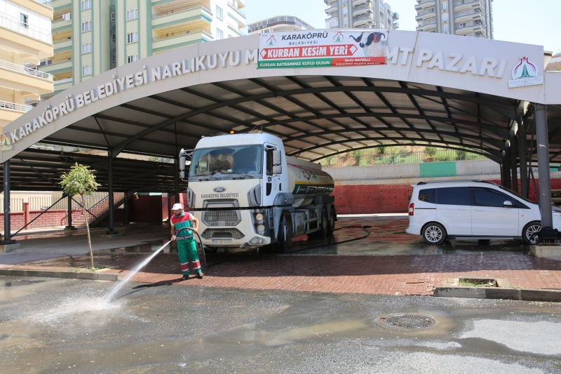 Karaköprü’de Kurban Kesim Yerleri Belli Oldu