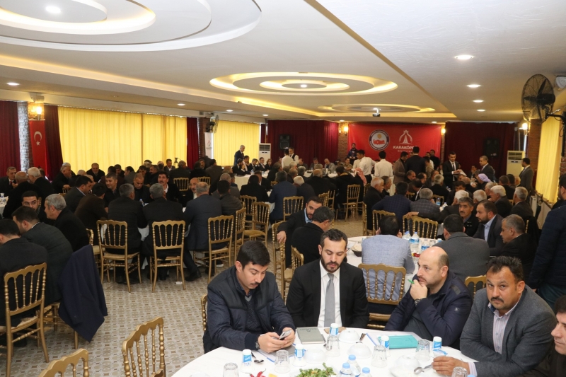 KARAKÖPRÜ'DE MUHTARLARIN TALEP VE SORUNLARI GÖRÜŞÜLDÜ