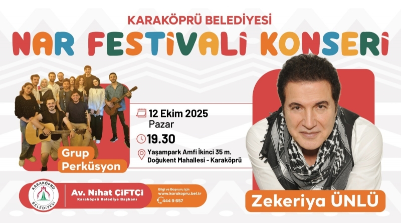 KARAKÖPRÜ’DE NAR FESTİVALİ COŞKUSU BAŞLIYOR