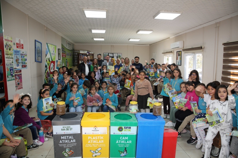 KARAKÖPRÜ’DE ÖĞRENCİLERE ÇEVRE BİLİNCİ ANLATILDI