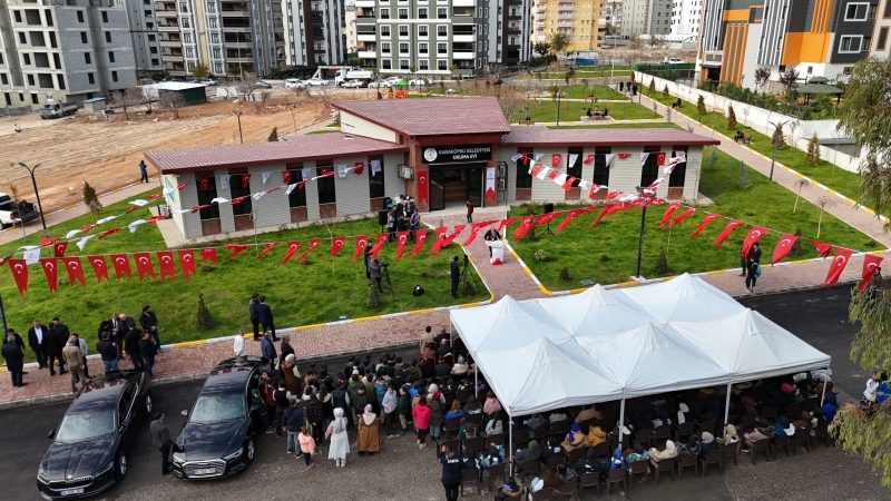 KARAKÖPRÜ'DE YENİ BİR EĞİTİM TESİSİ HİZMETE AÇILDI