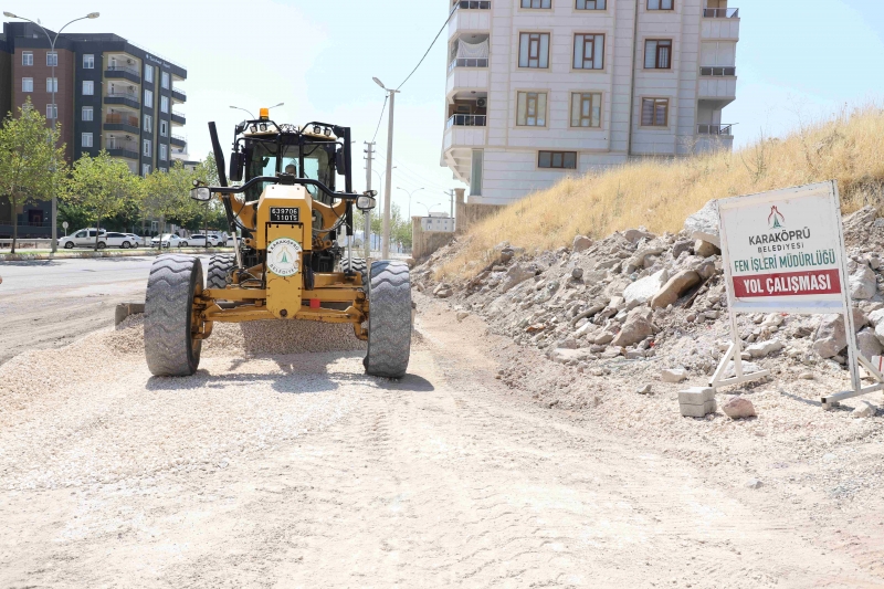 KARAKÖPRÜ’DE YENİ YOLLAR HİZMETE SUNULUYOR