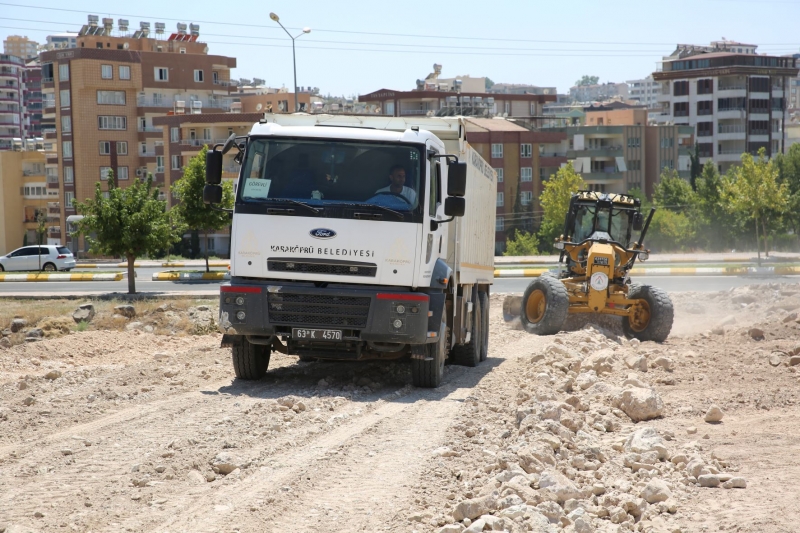 KARAKÖPRÜ’DE YOL AÇMA SEFERBERLİĞİ SÜRÜYOR