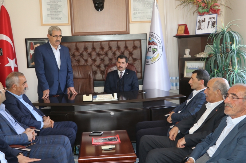 Karaköprü'Den Kardeş Belediyeye Ziyaret