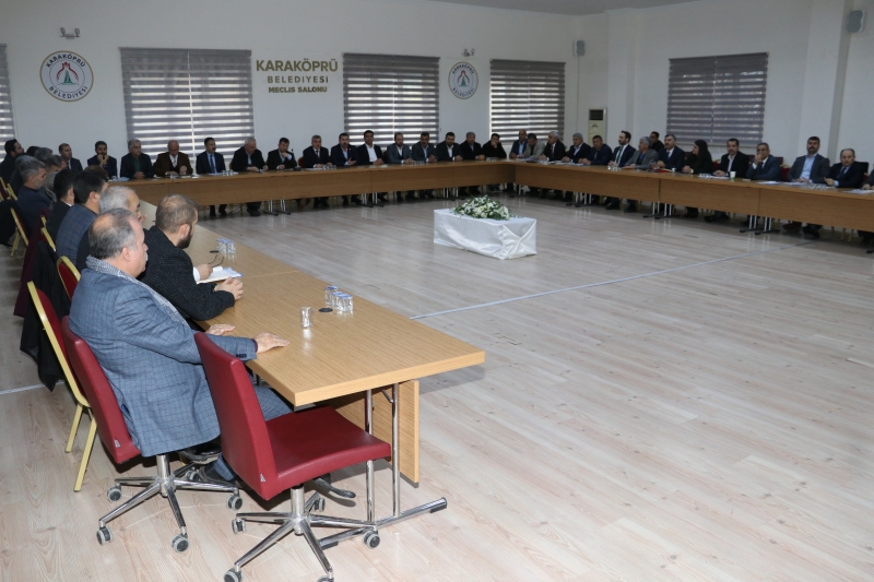 KARAKÖPRÜ'NÜN 2020 PLANLAMASI MASAYA YATIRILDI